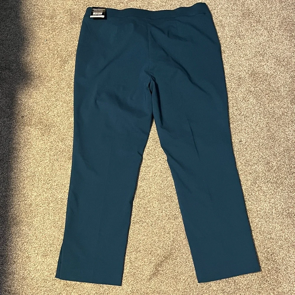Counterparts Teal Pants with Gold Accents - Picture 8 of 11